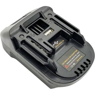 Adaptador de Substituição para Ferramentas Sem Fio Makita 18V LXT a Bateria de Lítio, Converte Baterias de Lítio Black+D