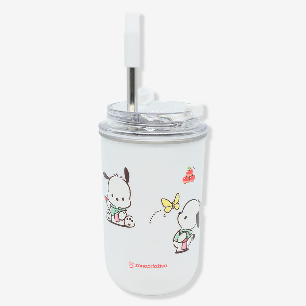 Copo Neo com Canudo Pochacco – Hello Kitty
