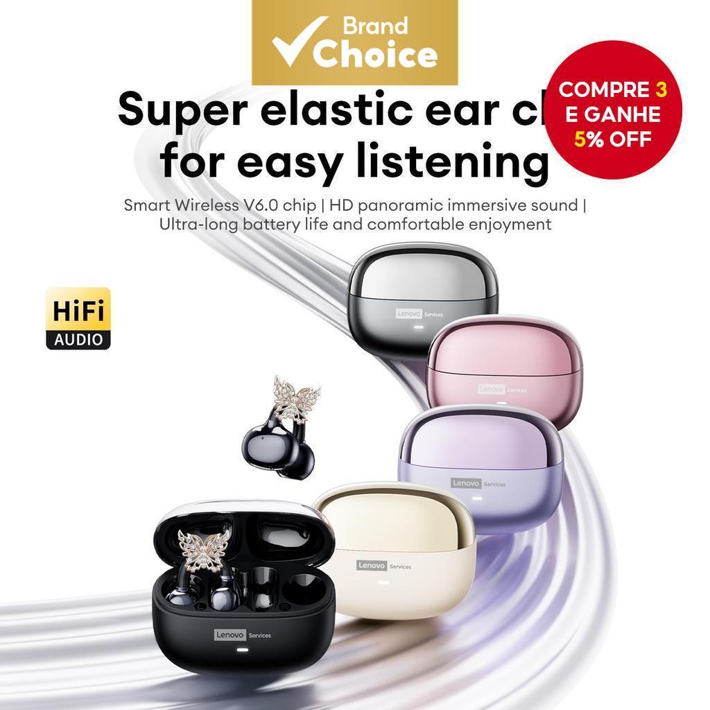 Novos Fones De Ouvido LE302 Sem Fio Bluetooth HiFi Estéreo Com Redução De Ruído ENC À Prova D'água De Longa Duração Cham
