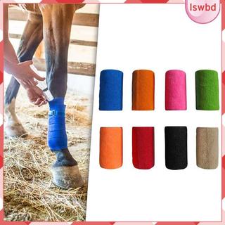 [Lswbd] Bandagem Autoadesiva Não Tecida Para Perna De Cavalo Fita Coesa De 4 Polegadas X 5 Jardas Animais De Estimação E