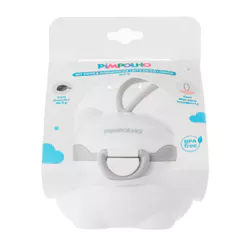 Kit Pote e Dosador Pimpolho de Leite em Pó Lúdico Branco