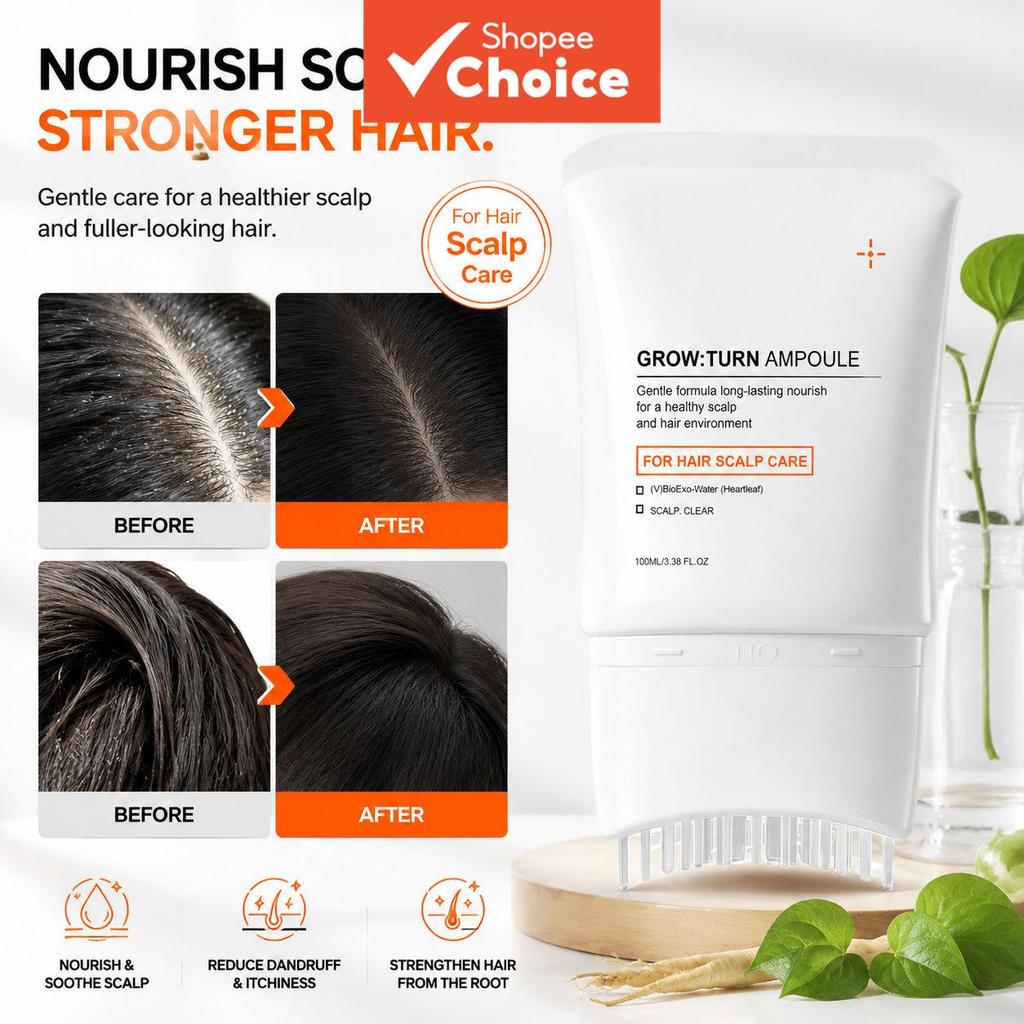 Volumizador de Cabelo 100 ml Condicionador à Base de Glicerina de Planta Leve Cuidado do Couro Cabeludo Óleo Capilar