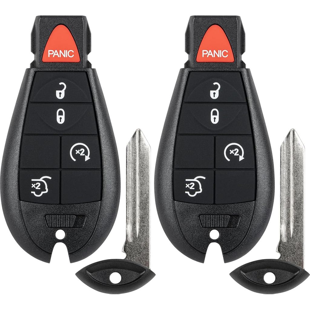 Controle Remoto de Substituição Vurkcy para Grand Cherokee 2008-2013/Commander 08-10, Cont