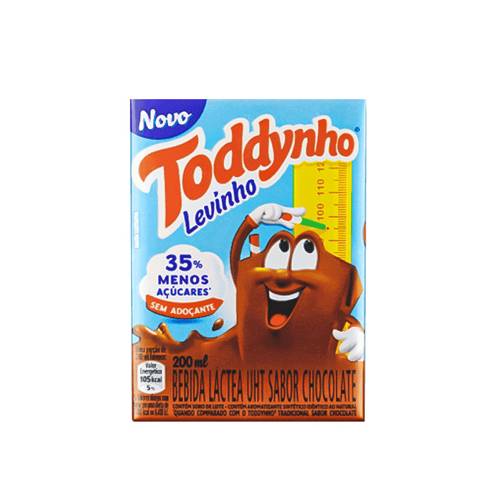 Toddynho Bebida láctea UHT de chocolate levinho 200ml