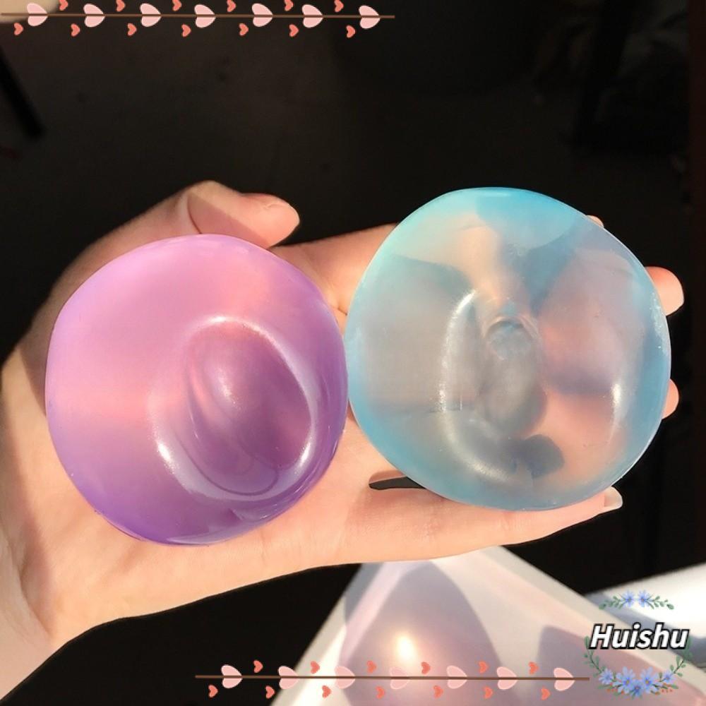 HUISHU Maltose Squeeze Brinquedos , Plasticidade Transparente Brinquedo De Recuperação Lenta , Resiliência Alívio Do Est