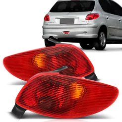 Par Lanterna Peugeot 206 2004 2005 2006 2007 2008