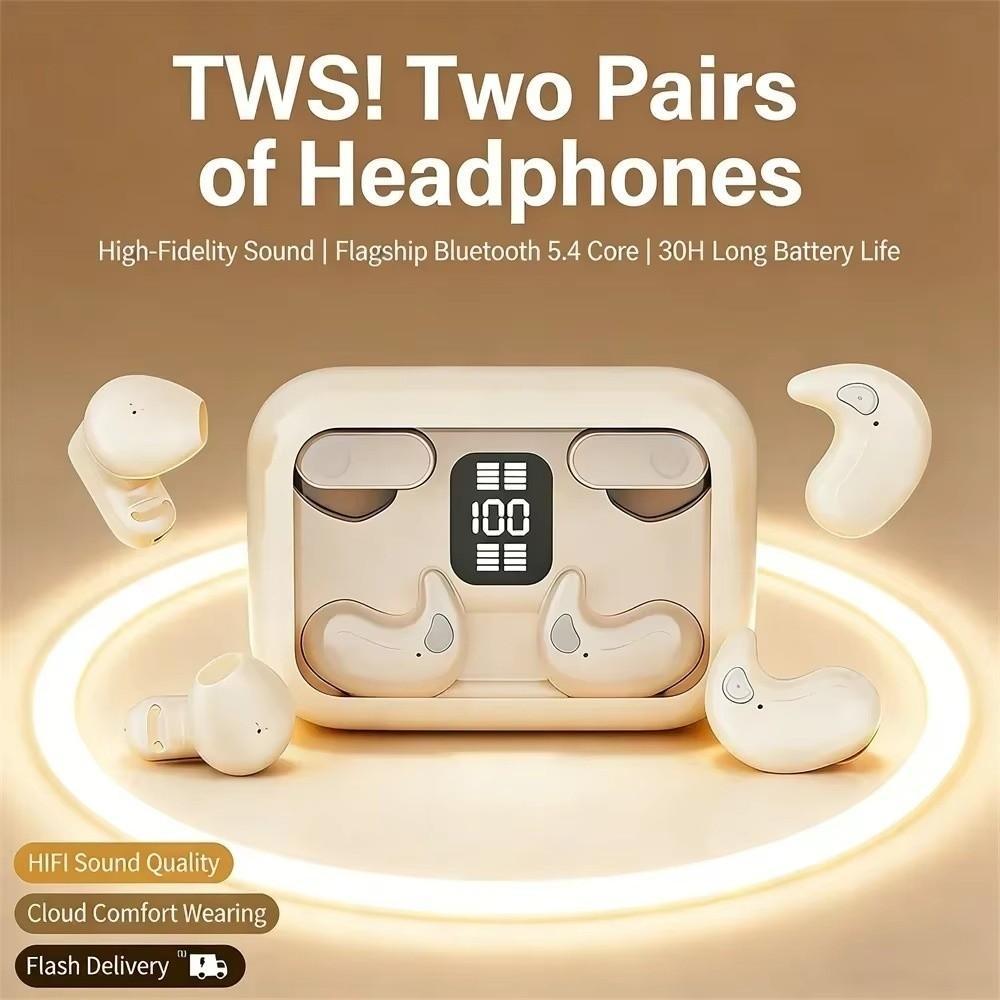 Fones De Ouvido Intra-Auriculares , Bluetooth Sem Fio Com Cancelamento De Ruído De Som Estéreo HiFi , Microfone