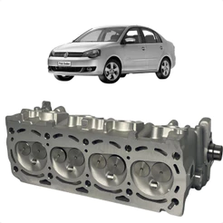 Cabeçote Completo Ea111 Polo 1.6 8v 2007 2008 2009 2010 2011