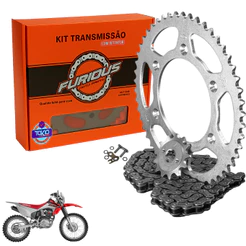 KIT RELAÇÃO CRF 230 2006 A 2020 COM RETENTOR AÇO 1045
