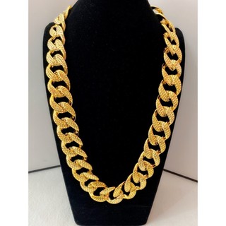 Hip-Hop venda quente exagerado feriado plástico ampliado alongado corrente de ouro reunião anual desempenho adereços tir