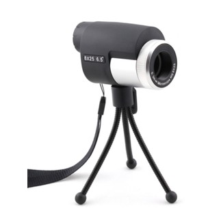 NIKULA MS 8x25 Monocular de alta potência HD Bolso Observação de pássaros Lente Macro Lente do museu OLIMT