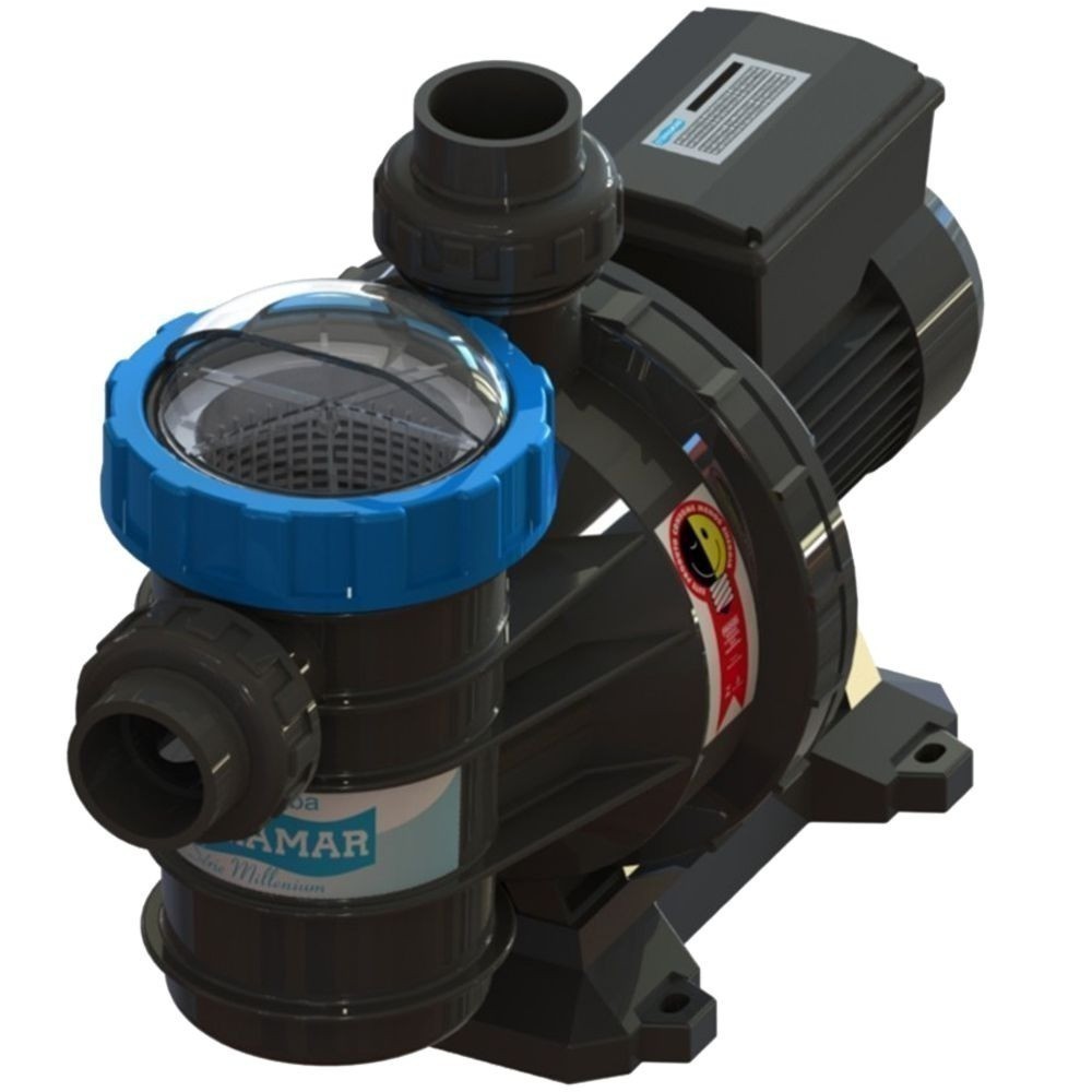 Motobomba 3/4 cv para piscinas de até 78 mil litros motor blindado - BMC-75 - Sodramar (220V)