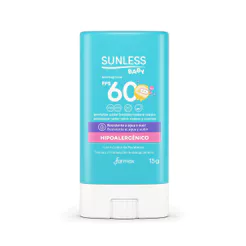 Protetor Solar em Bastão Sunless Baby FPS 60 15g