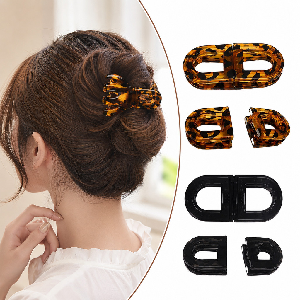 2026 Novo Arco Magnético Hairpin Feminino Parte De Trás Da Cabeça Meia Gravata Cabelo Premium Pequeno Clipe Acessórios P