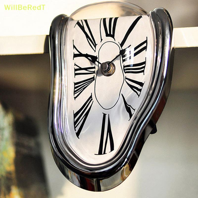 [WillBeRedT] Decoração De Relógio De Parede Estilo Salvador Dali Distorcida [Novo]