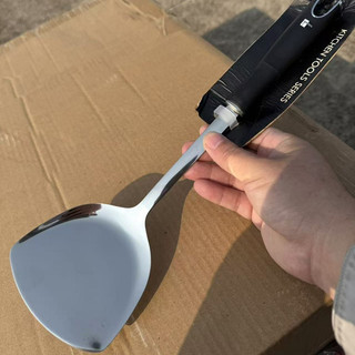 Cozinha espátula de aço inoxidável fritar espátula panqueca espátula cozinhar Teppanyaki espátula bife garfo Pan espátul
