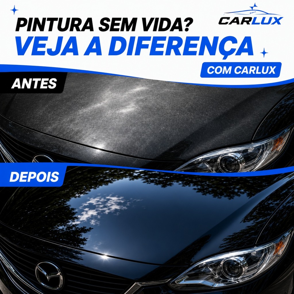 Cera Espelhamento Cerâmico Carnaúba Automotiva Tira Riscos Polimento Repele Água 120G