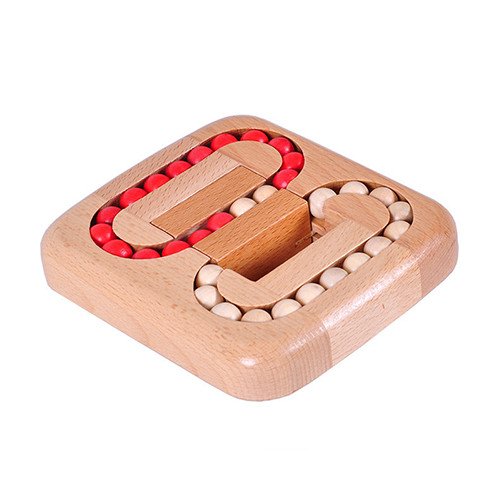 Brinquedos portáteis barra brinquedos bola plana adulto crianças idosos criativo brinquedos educativos de madeira
