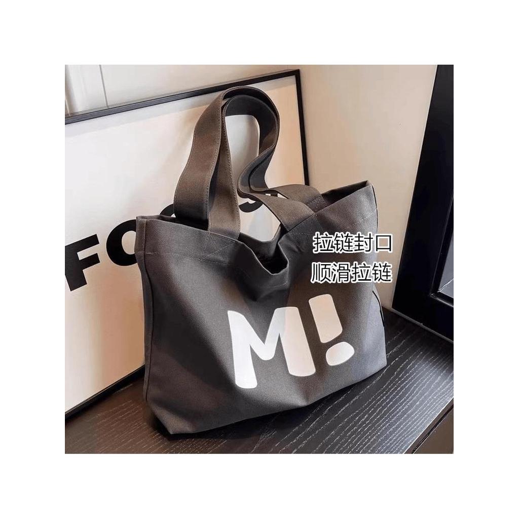 Bolsa de lona para estudantes, sacola de grande capacidade, classe, bolsa de viagem, estampada, mamãe, bolsa de ombro po