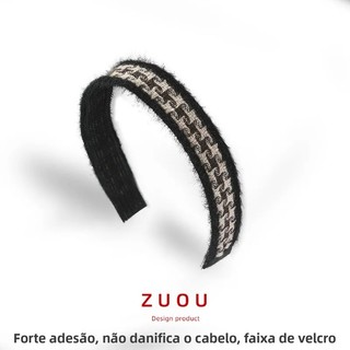 Faixa de Cabelo Mágica Adesiva para Mulheres, Ferramenta de Cuidado Capilar, Faixa para a Testa, Clipe de Cabelo de Comp