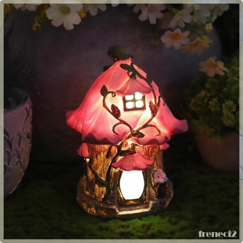 [Freneci2] Ornamento De Jardim De Casa De Cogumelo De Resina Caprichoso Decoração Fadas Escultura De Quintal Ao Ar Livre