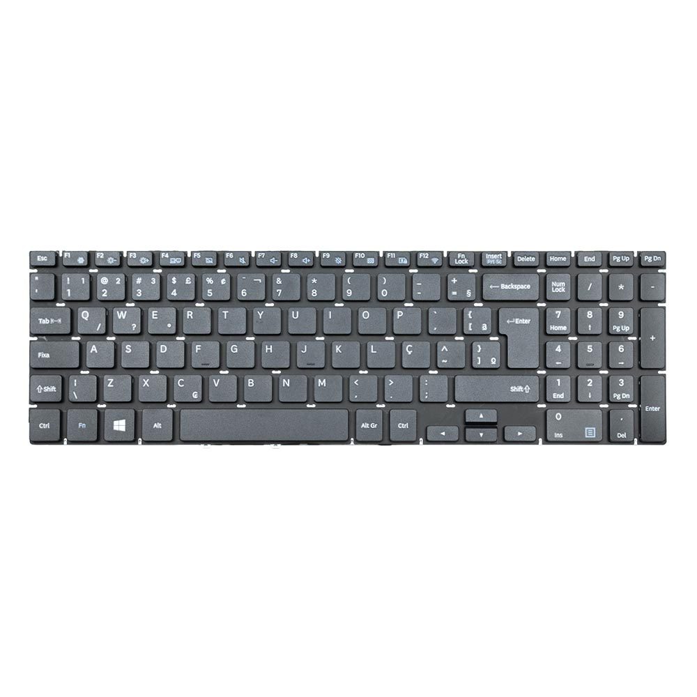 Teclado para Notebook Samsung Expert NP350XAA-KF4BR Sem Moldura