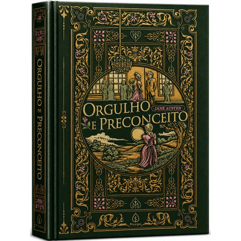 Livro Orgulho e Preconceito - Edição Supreme Capa Dura com Alto Re