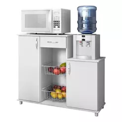 Fruteira Armário Balcão Multiuso Cozinha Diva Branco