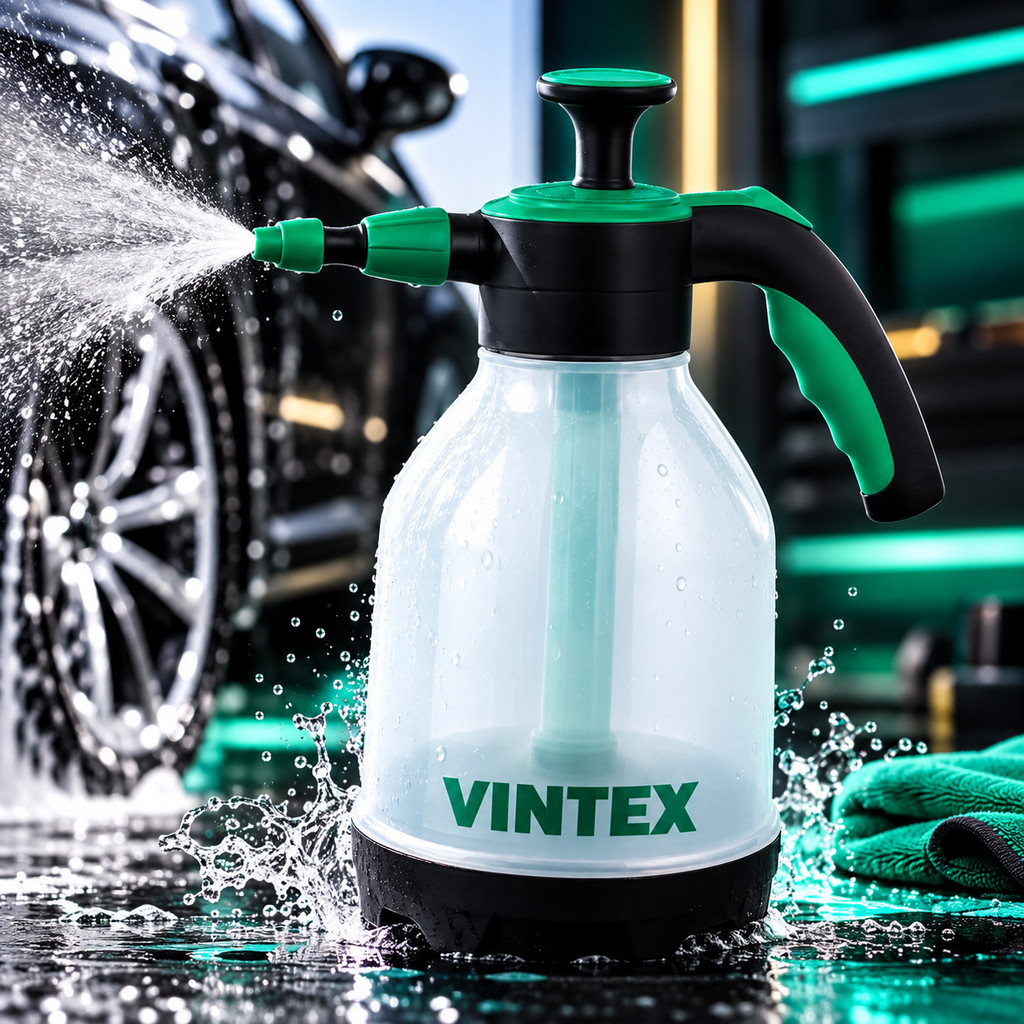Snow Foam Pulverizador 2 Em 1 Vintex Lavagem Transparente
