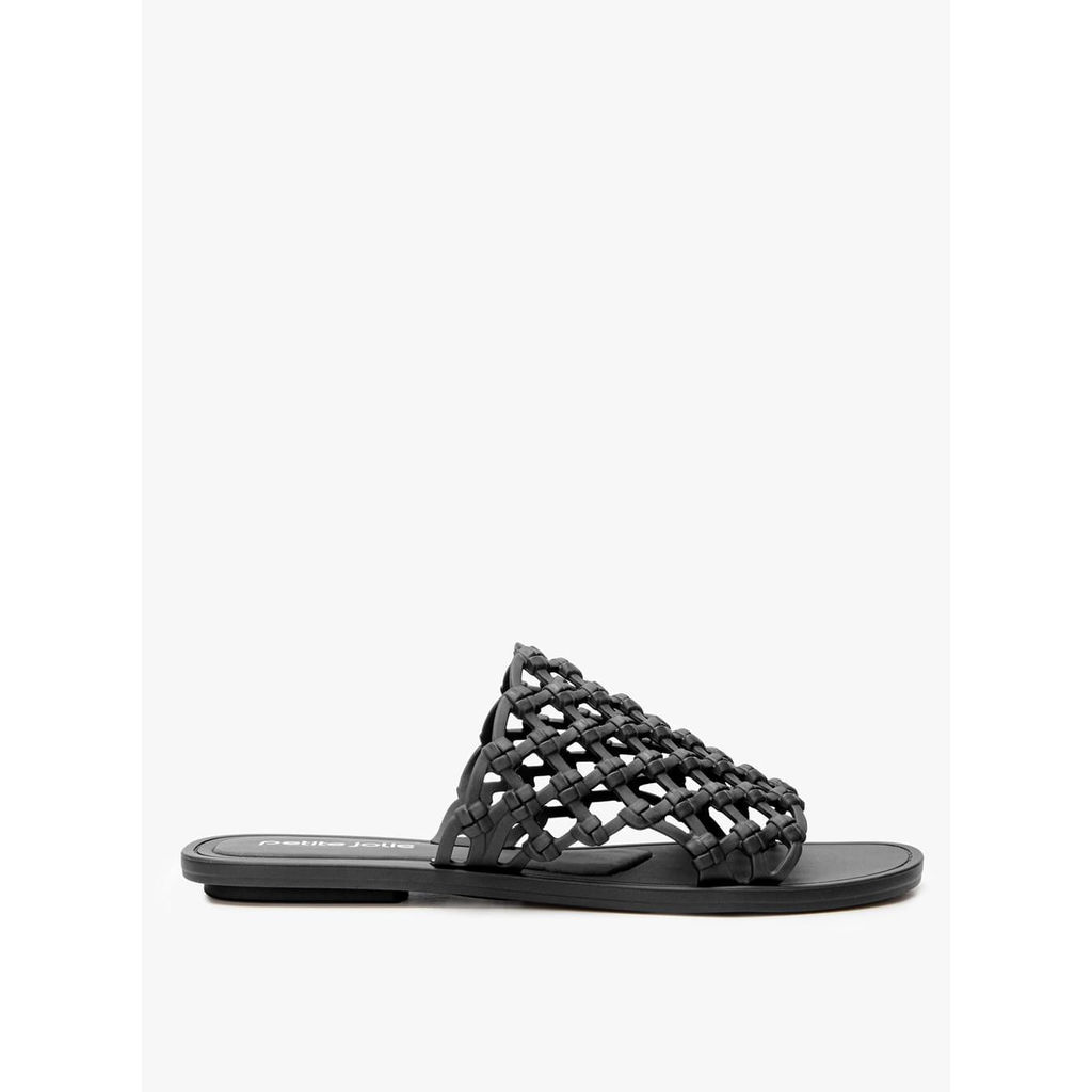 Chinelo Petite Jolie Lebon Flat Preto PJ7863