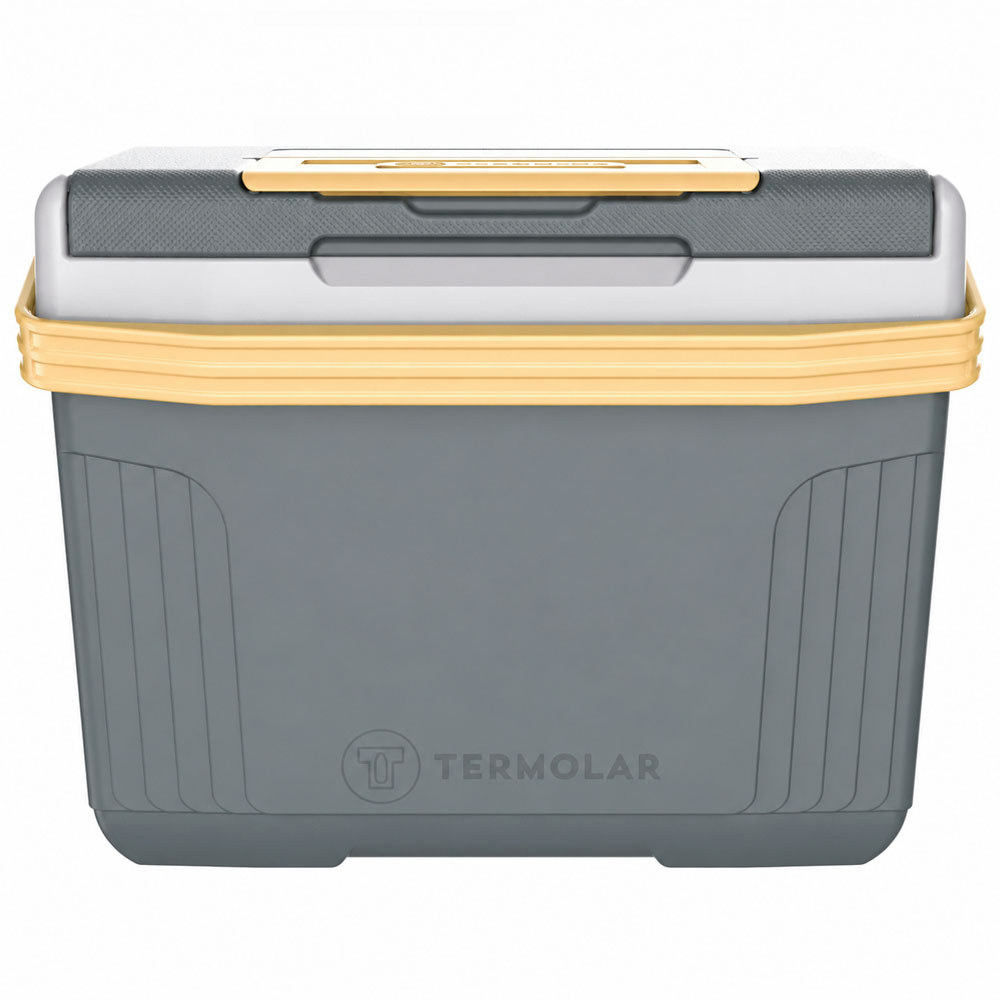 Caixa Cooler Térmico Pequeno 8 Litros Cinza ou Rosa Cabe Ate 12 Latas Termolar