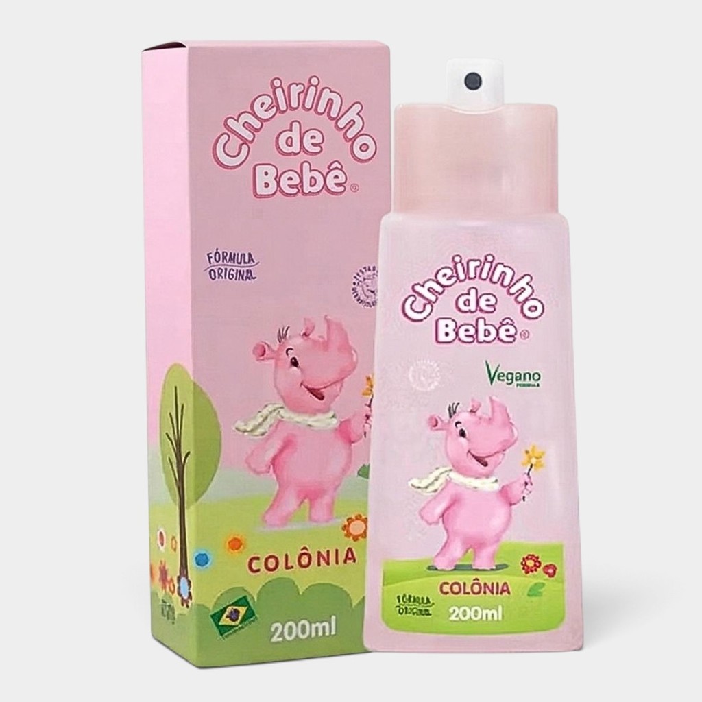Colônia Spray Cheirinho de Bebê 200ml Original — imagem 2 de 2