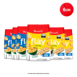 Combo Flay Gourmet Queijo Coalho 40g 3 Unidades+ Costela Assada 40g 3 Unidades