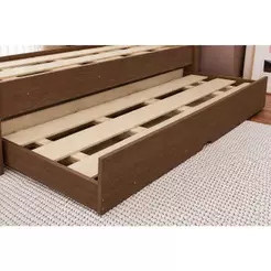 Cama Auxiliar Solteiro Premium II Cacau - Conquista