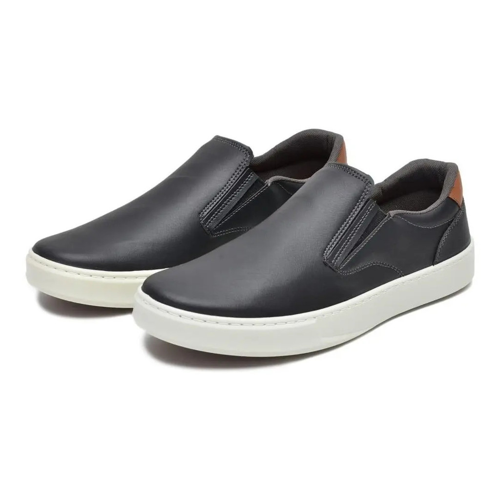 Sapato Masculino Tenis Sapatenis Slip Casual Palmilha Gel