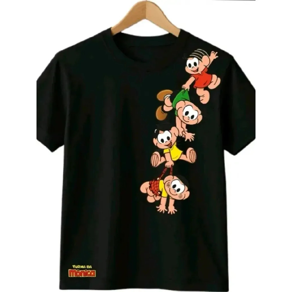 Camiseta P Ao Gg Básica Algodão Estampa Divertida Personagem