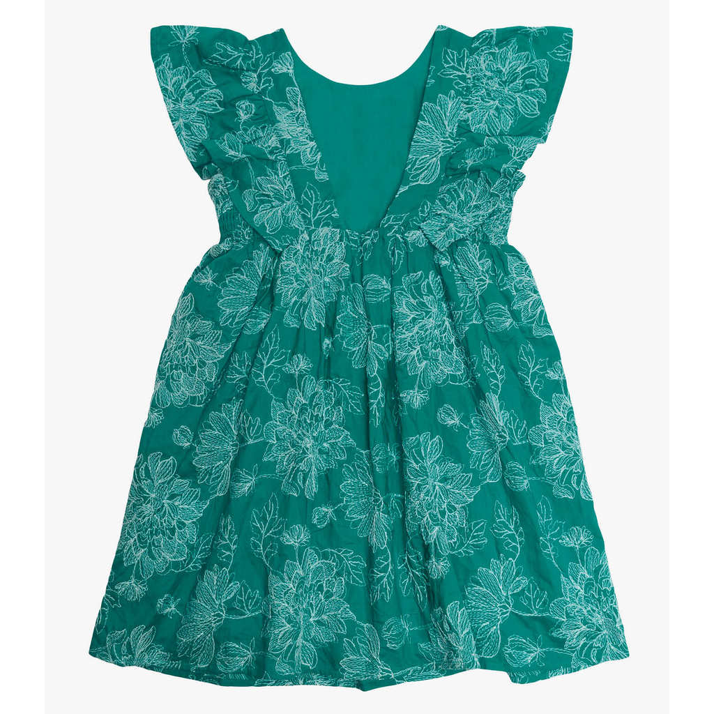 Vestido Infantil Trick Nick Verde · foto 2