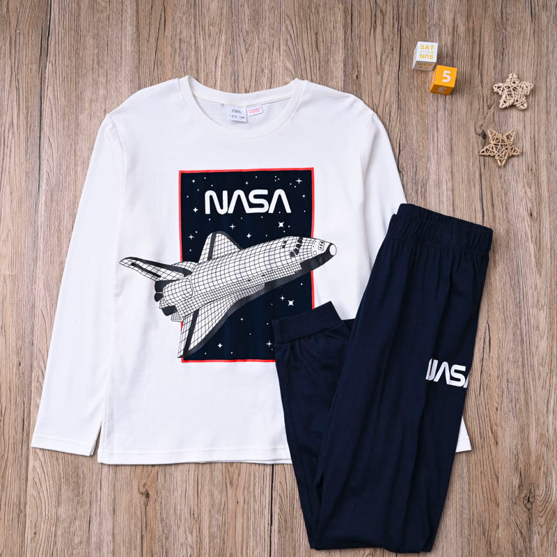 ZR Comércio Exterior Europeu Americano Bebê Menino Primavera Outono Puro Algodão Camiseta de Manga Comprida Top Menino C