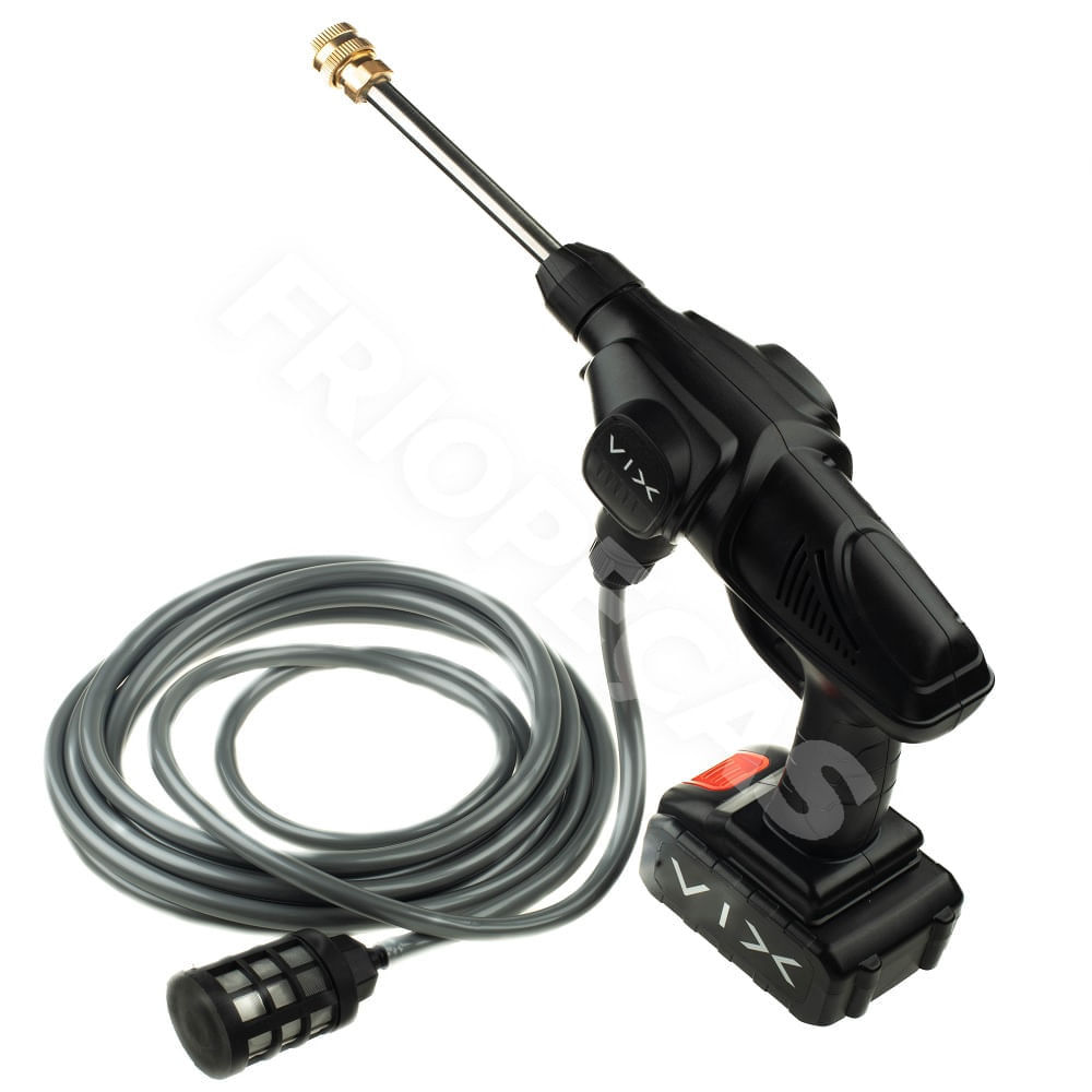 Pistola Lavadora Alta Pressão Vix Portátil com 1 Bateria – Bivolt · foto 2