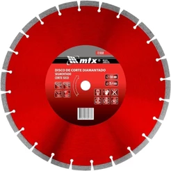 Disco diamantado segmentado 350 mm p/ concreto - 731659 MTX