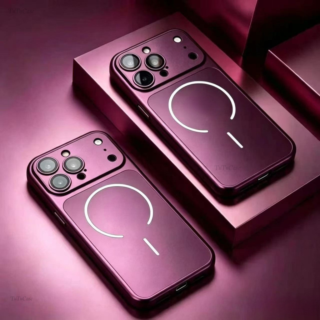 Nova capa de telefone de vidro fosco iPhone 18 17 16 15 14 13 12 11 Pro Max resistente a choques resistente a arranhões