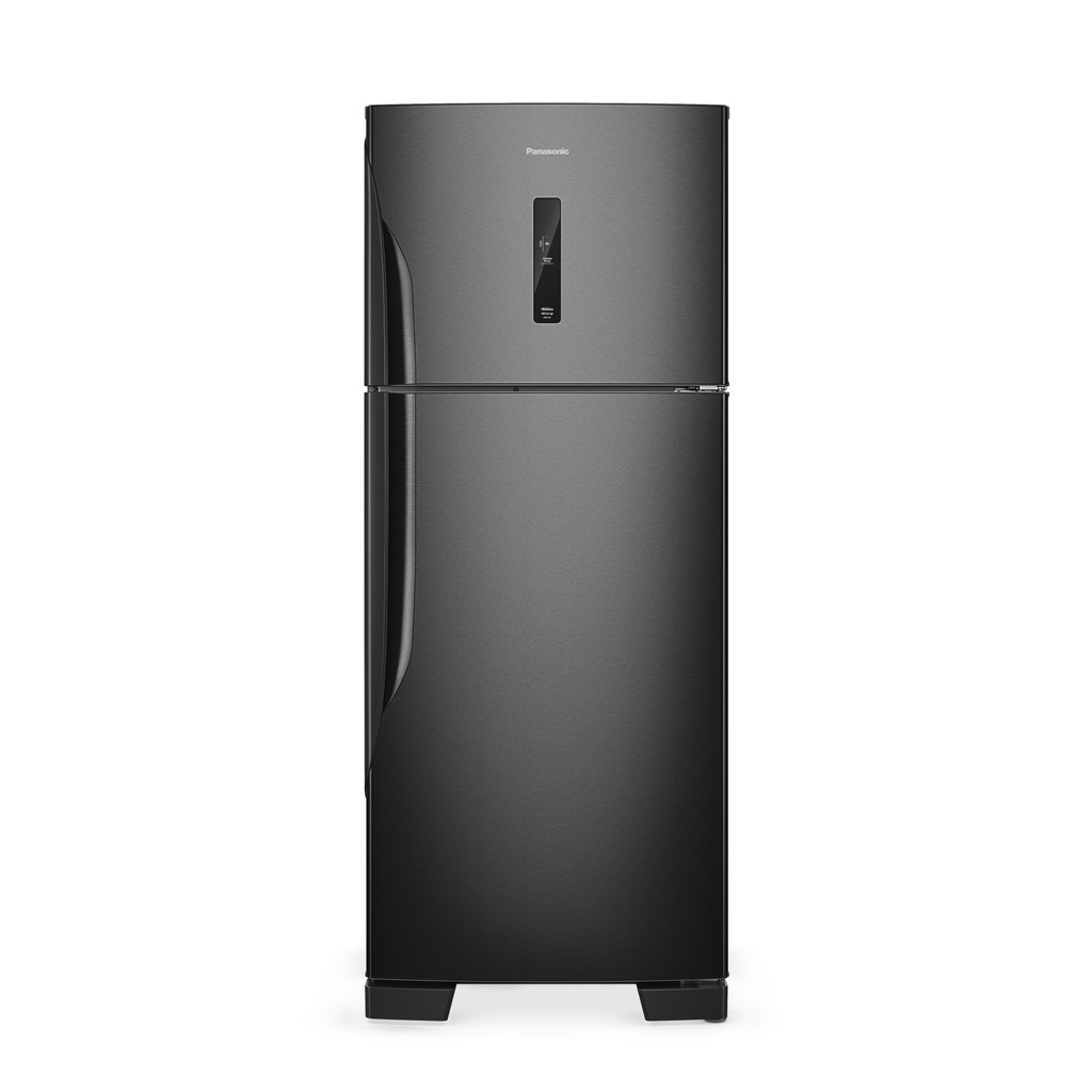 Geladeira Ideal+ Panasonic BT58 Frost Free Inverter 446L Cor Black Inox Look - NR-BT58PV3B