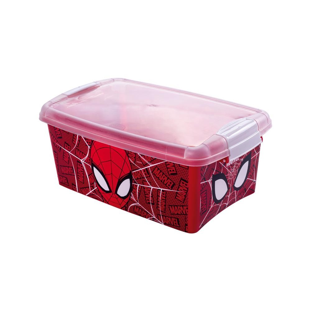Caixa Homem Aranha Organizadora Multiuso 3,4 L Plasútil em Oferta na Shopee