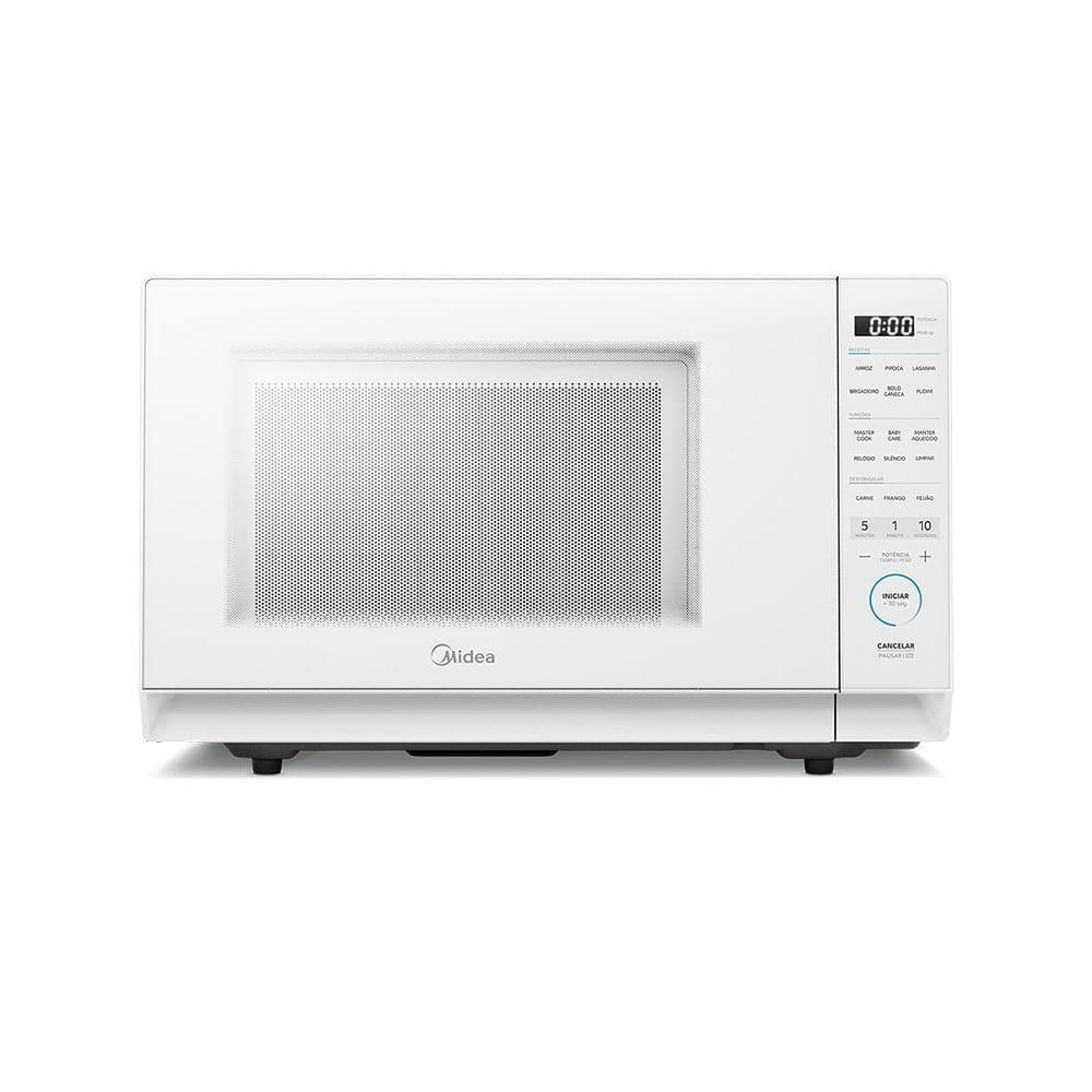 Micro-ondas 35L Branco Mastercook Midea MHP35B1 110V em Oferta na Shopee
