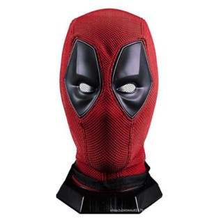 Conjunto Completo de Máscara de Deadpool para Cosplay |     Forro interno respirável, ajusta-se a circunferências de cab em Oferta na Shopee