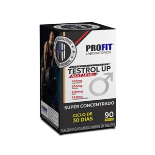 Testrol Up Next Level - 90 Tabletes - ProFit em Oferta na Shopee