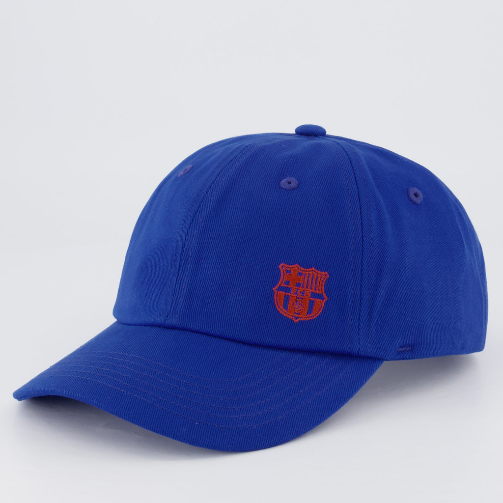 Boné Barcelona Dad 6 Gomos Azul em Oferta na Shopee