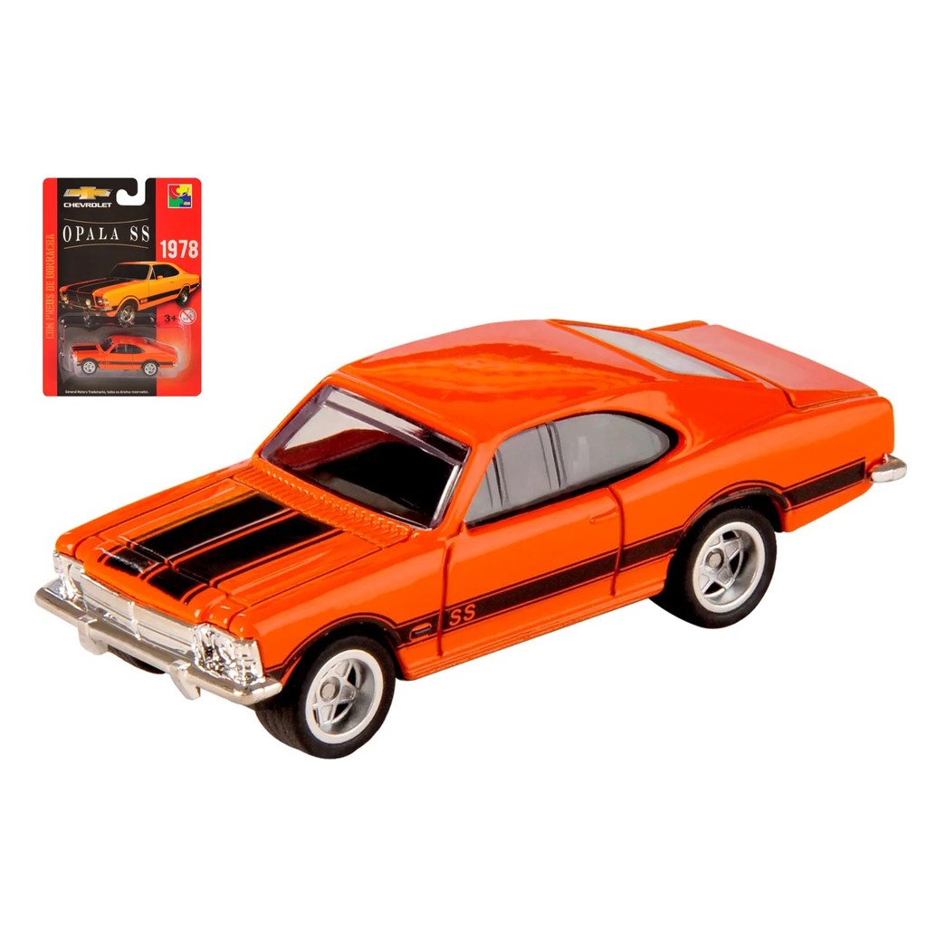 Opala SS 1978 Chevrolet Laranja 1:64 Miniatura CKS