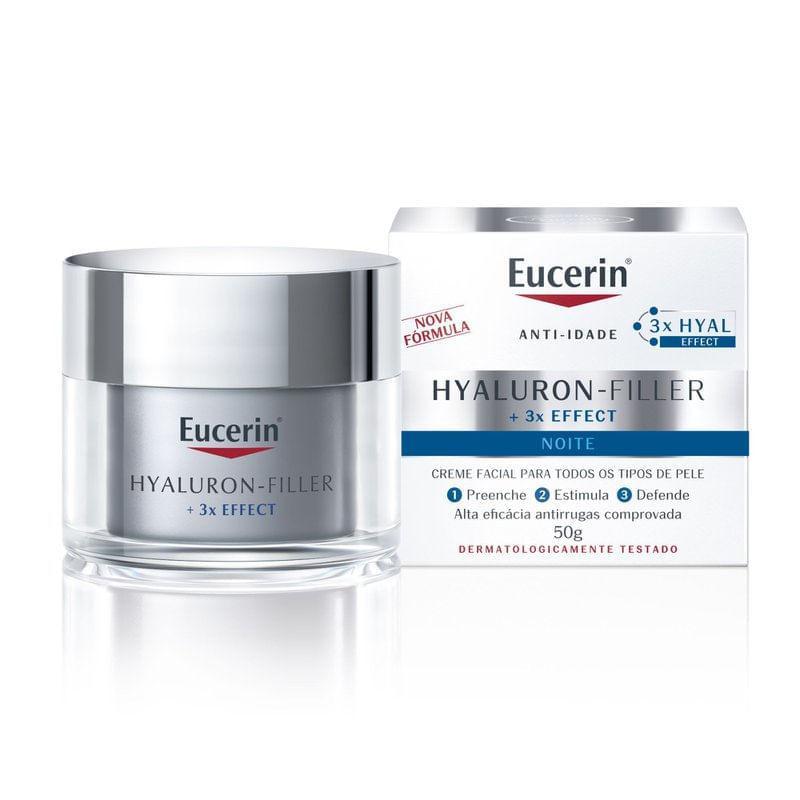 O que é Creme Facial Anti Idade Noturno Eucerin Hyaluron Filler 50ml? Guia e Onde Comprar | BuscaProdutos
