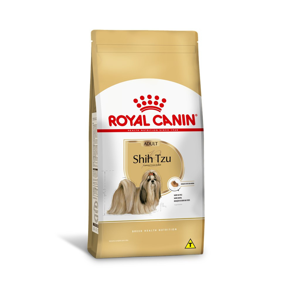 Ração Seca para Cães Adultos da Raça Shih Tzu 7,5 Kg Royal Canin